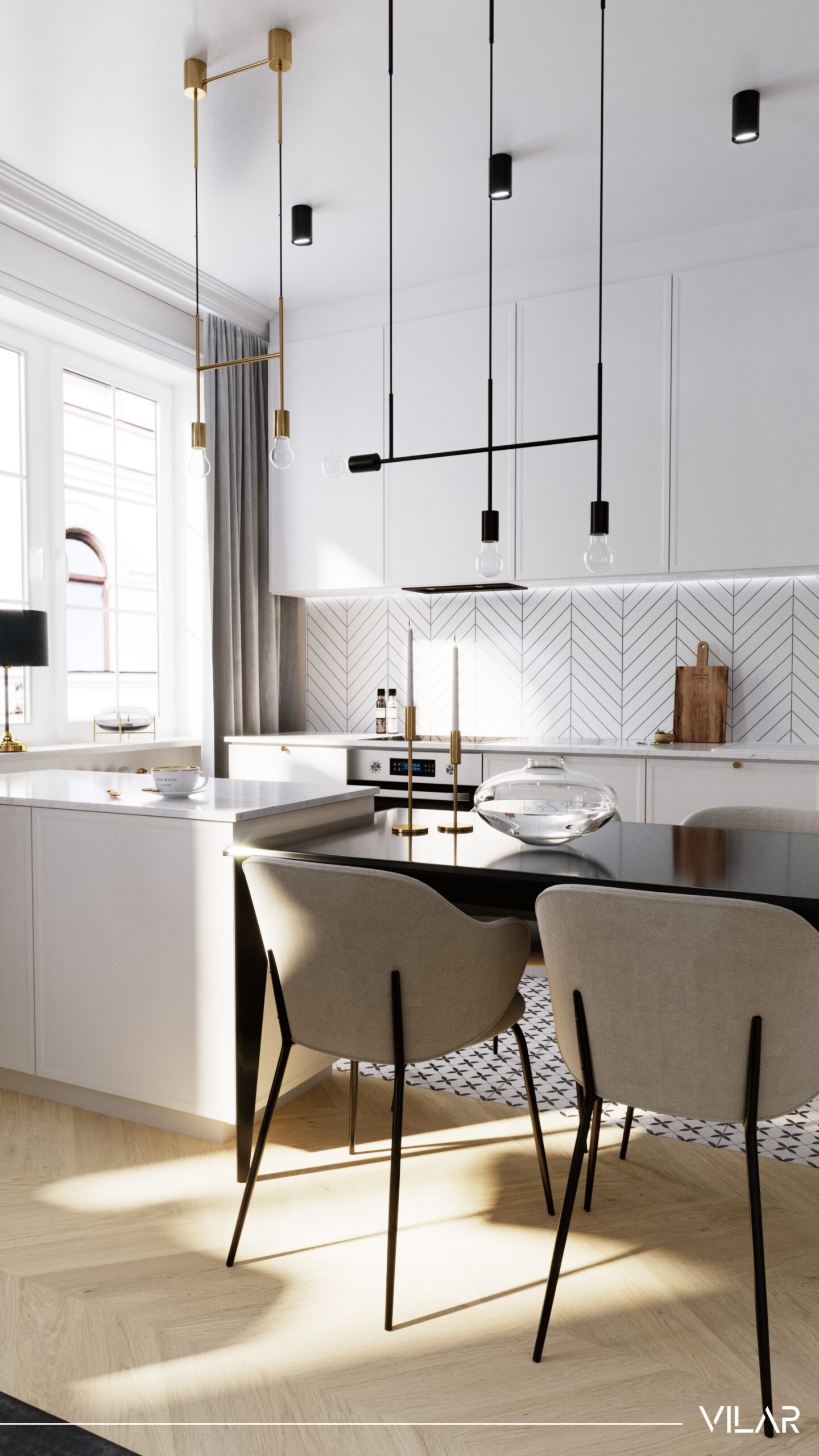 projektant-wnetrz-warszawa-kuchnia-klasyczna-biala