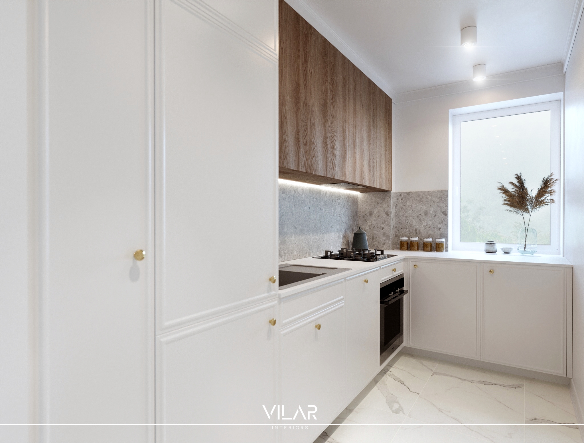 biala-kuchnia-z-plytkami-lastryko